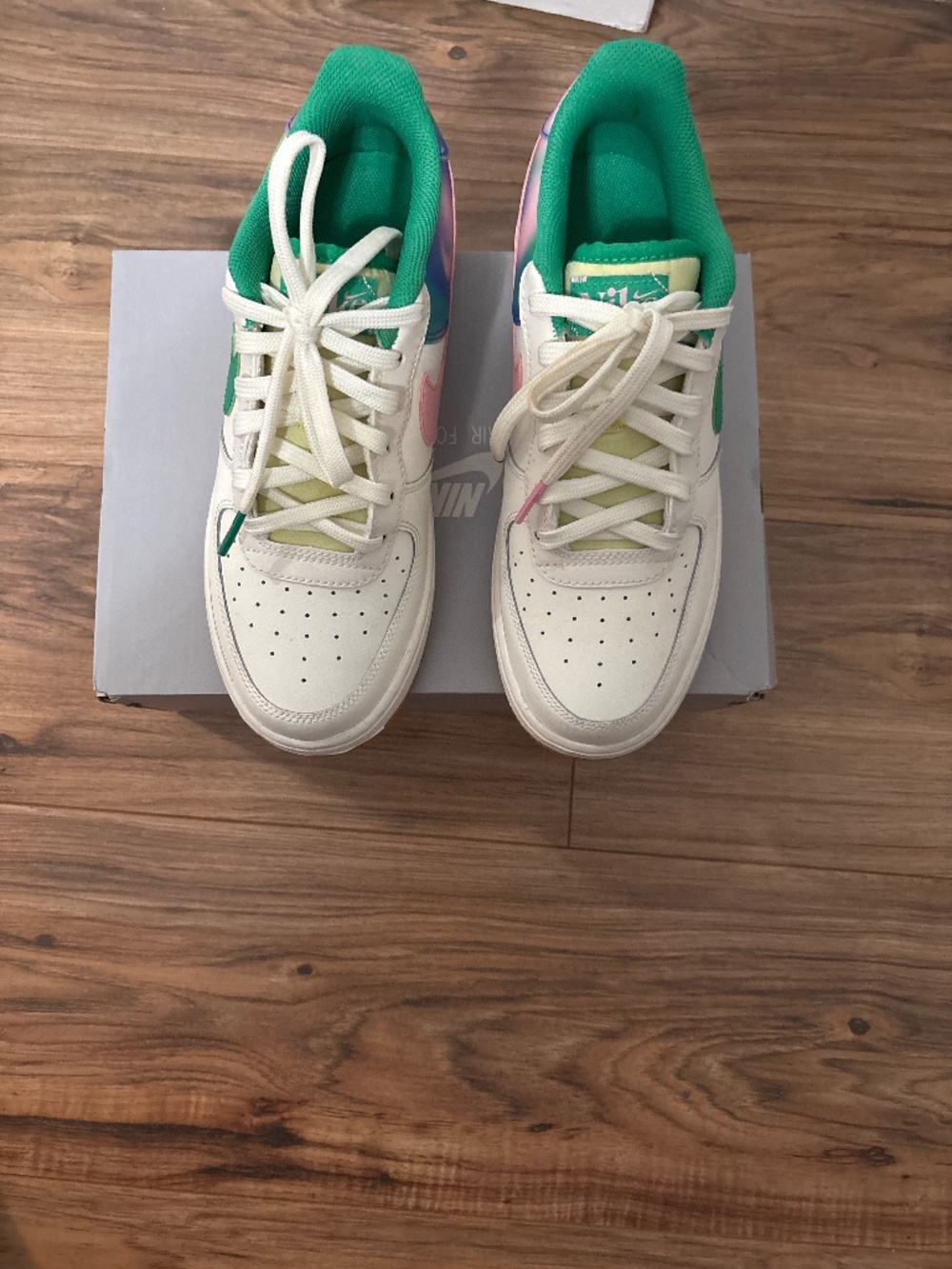 Grade school Nike Air Force 1’s